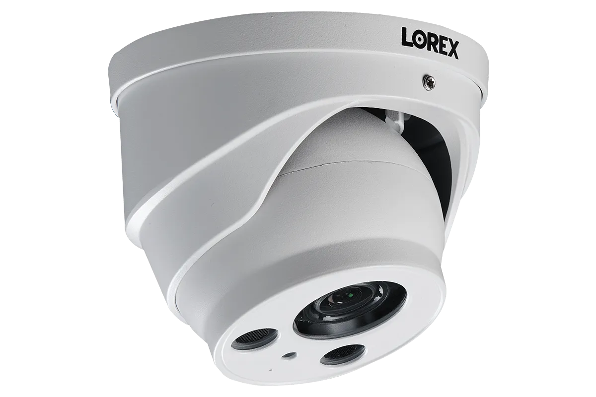 4K Nocturnal IP NVR System with Four 4K (8MP) Motorized Varifocal Zoom Lens Audio Dome Cameras