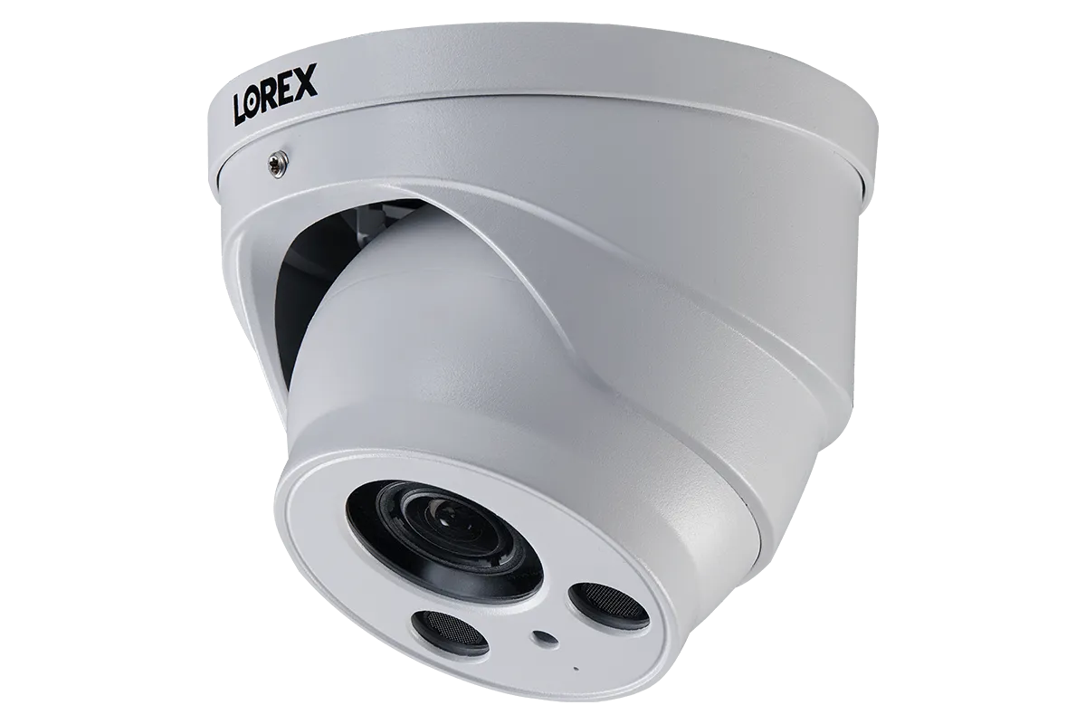 4K Nocturnal IP NVR System with Four 4K (8MP) Motorized Varifocal Zoom Lens Audio Dome Cameras