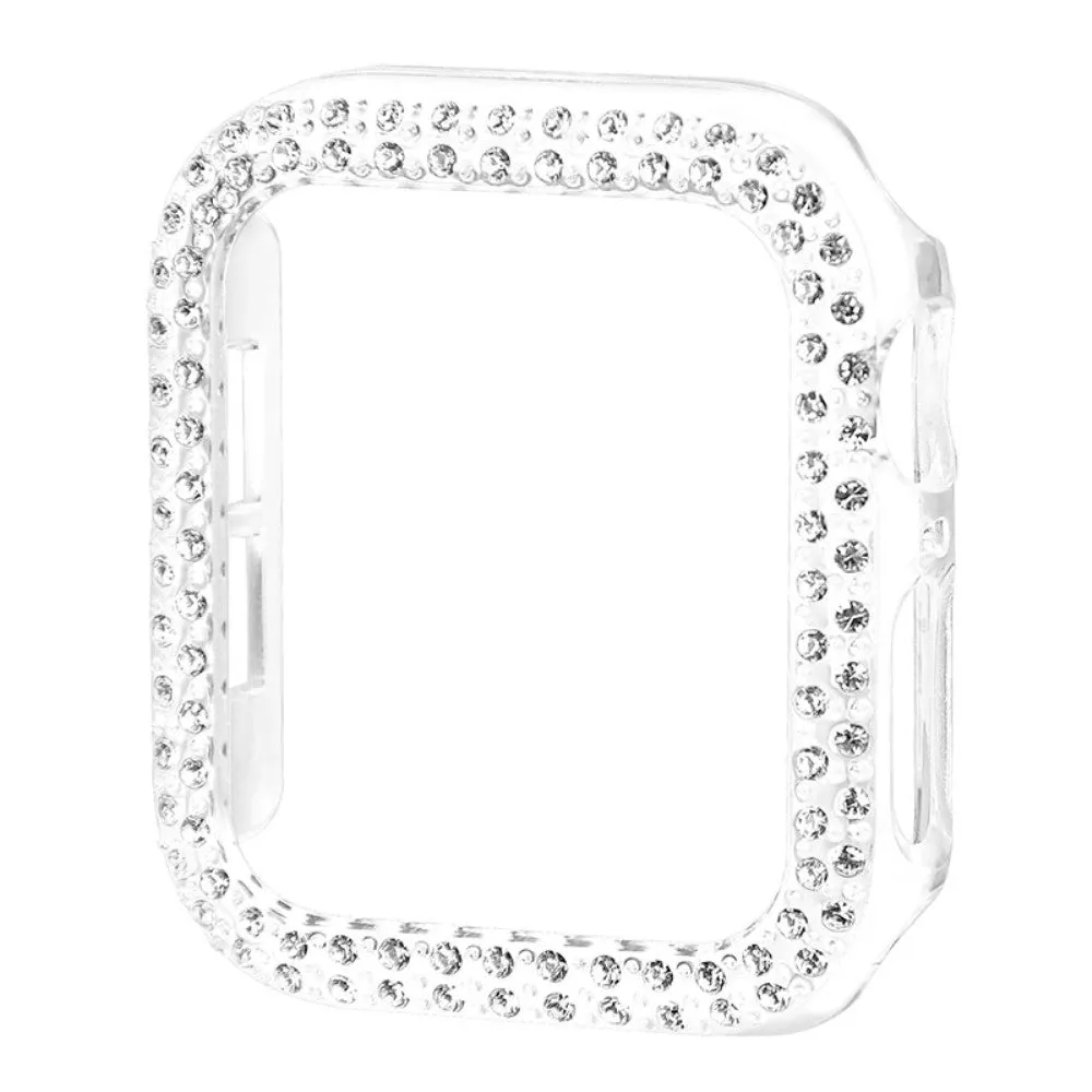 Apple Watch (41mm) rhinestone décor protective cover - Transparent