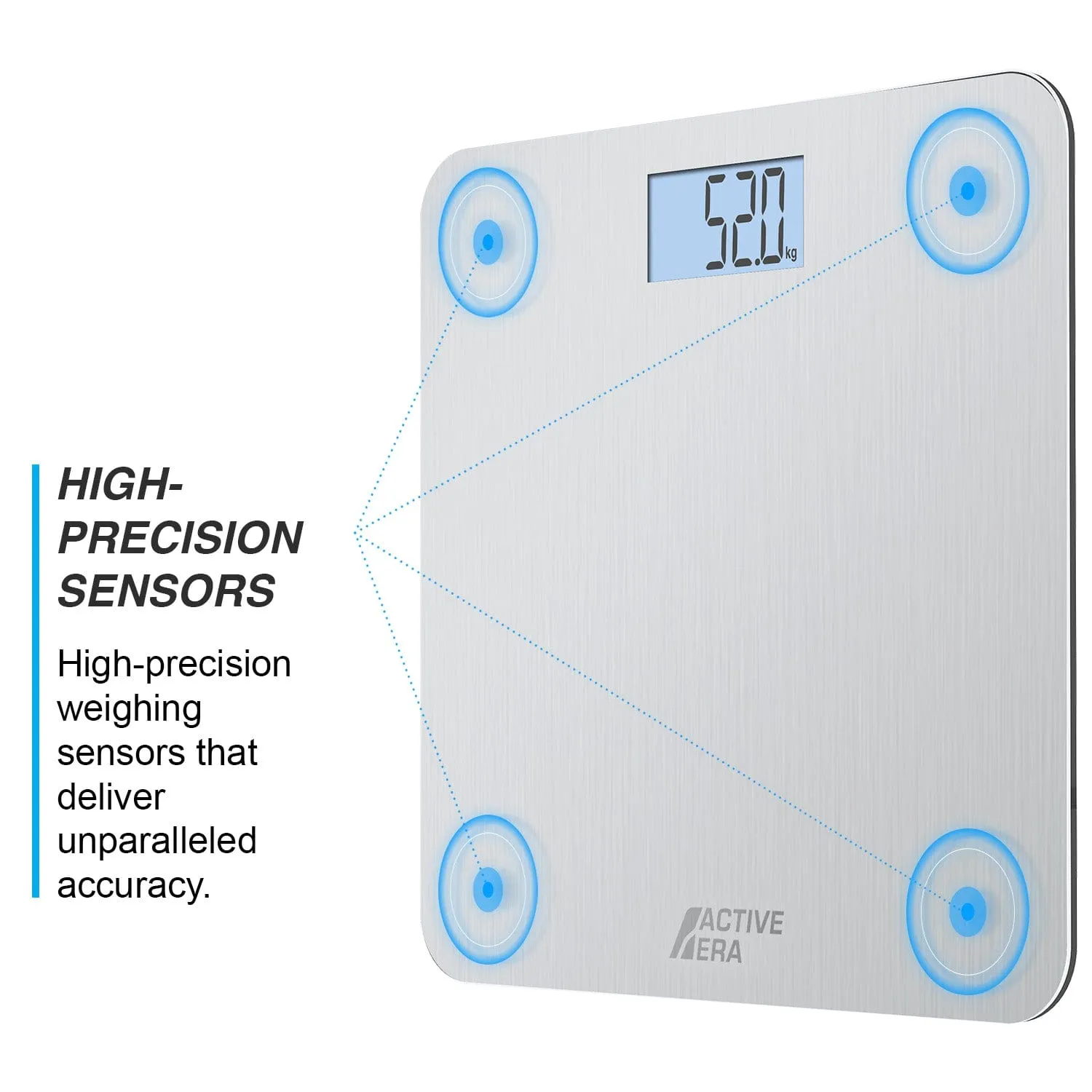 Bathroom Scales - Stainless Steel