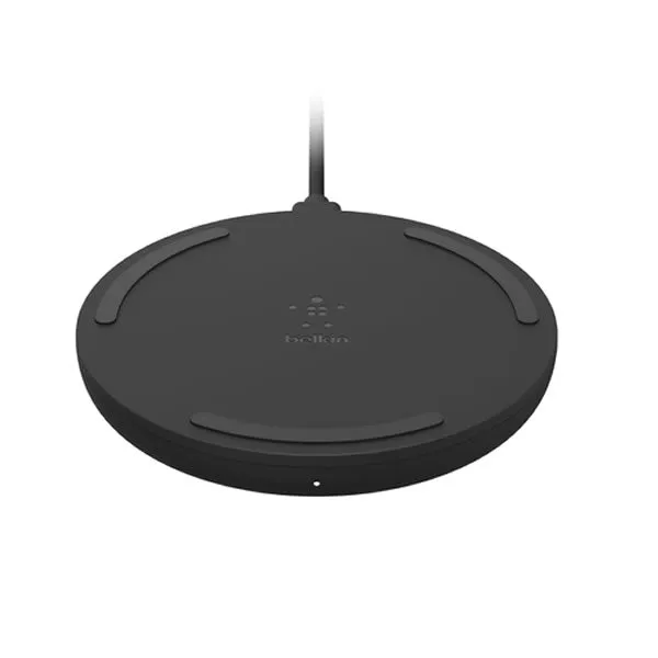 BELKIN 10W Wireless Charging Pad   Cable - Black  (Wall Charger Not Included)