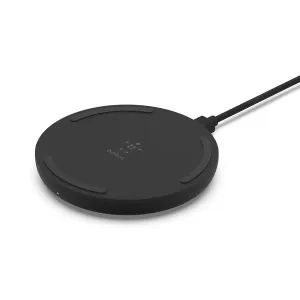 BELKIN 10W Wireless Charging Pad   Cable - Black  (Wall Charger Not Included)