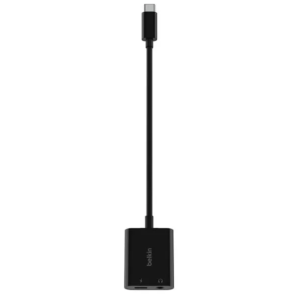 BELKIN RockStar™ 3.5mm Audio   USB-C Charge Adapter