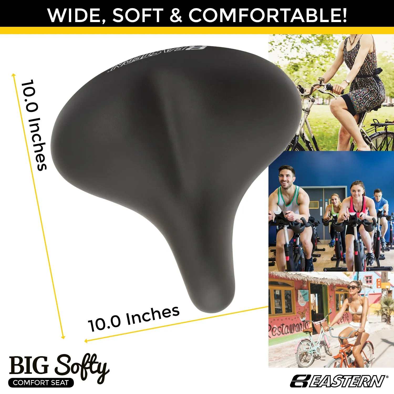 Big Softy V1 Exercise Seat Black