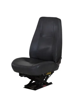 Bostrom T910 Mid Back Truck Seat in Black Vinyl P/N: 2343070-544