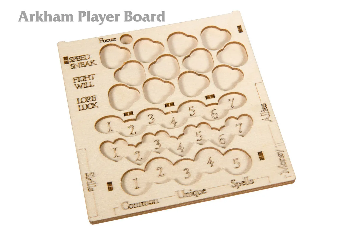 Broken Token - Arkham Player Board