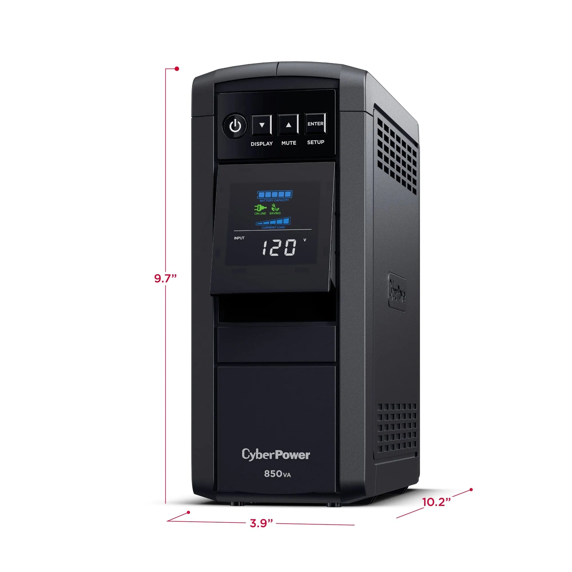 CyberPower PFC Sinewave 10 Outlets UPS System - New Battery Certified Refurbished