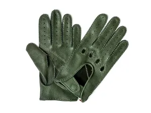 Deerskin Driving Glove Green