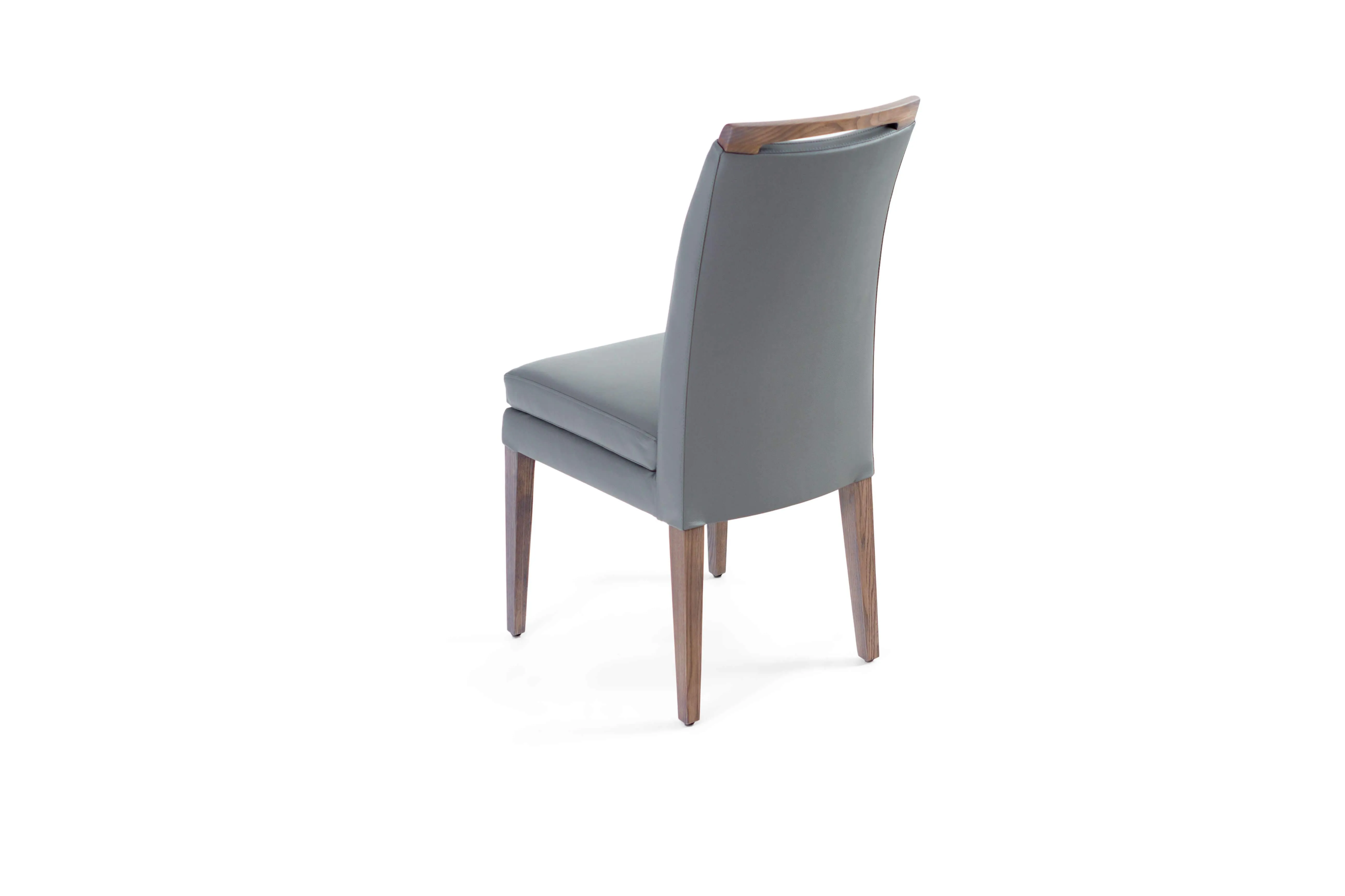 ELKE ASH GRAY GRAY LEATHER CHAIR