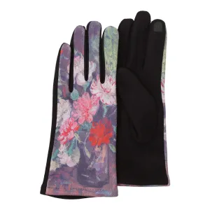 Fine Art van Gogh Carnations Texting Gloves