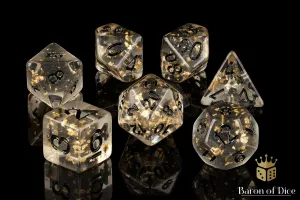 Fool's Gold RPG Dice Set - 7 Pieces