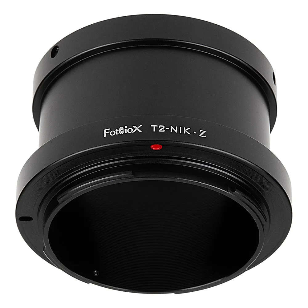 Fotodiox Lens Adapter - Compatible with T-Mount (T / T-2) Screw Mount SLR Lens to Nikon Z-Mount Mirrorless Cameras