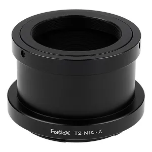 Fotodiox Lens Adapter - Compatible with T-Mount (T / T-2) Screw Mount SLR Lens to Nikon Z-Mount Mirrorless Cameras