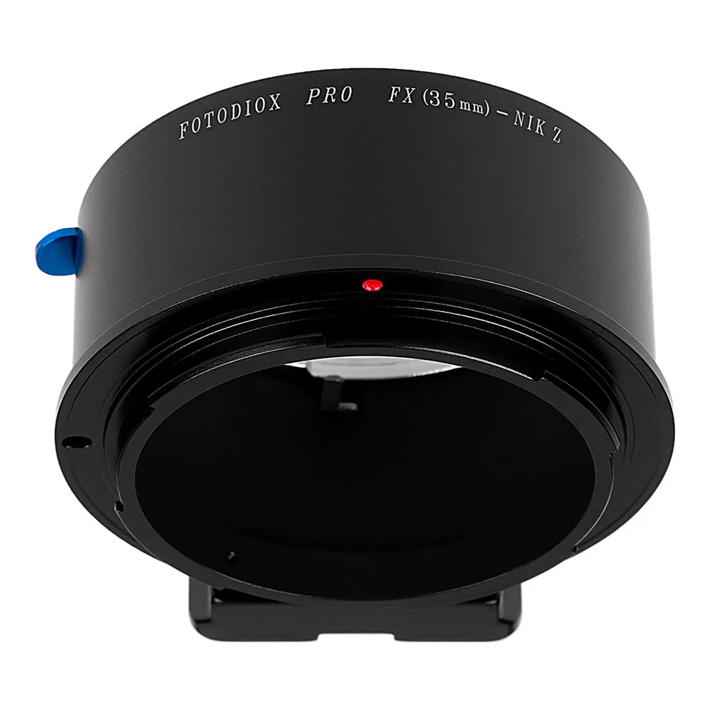 Fotodiox Pro Lens Mount Adapter - Compatible with Fuji Fujica X-Mount 35mm (FX35) SLR Lens to Nikon Z-Mount Mirrorless Cameras