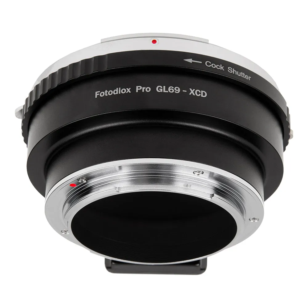 Fotodiox Pro Lens Mount Adapter - Compatible with Fujica GL69 Mount Lens to Hasselblad X-System (XCD) Mount Mirrorless Digital Camera Systems