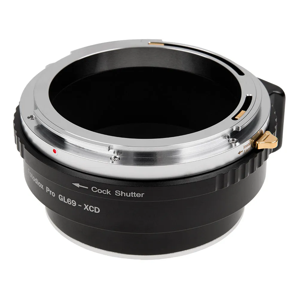 Fotodiox Pro Lens Mount Adapter - Compatible with Fujica GL69 Mount Lens to Hasselblad X-System (XCD) Mount Mirrorless Digital Camera Systems