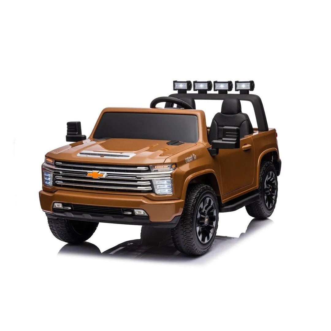 Freddo Toys Chevrolet Silverado 2 Seater Ride on Truck 24V 4x4