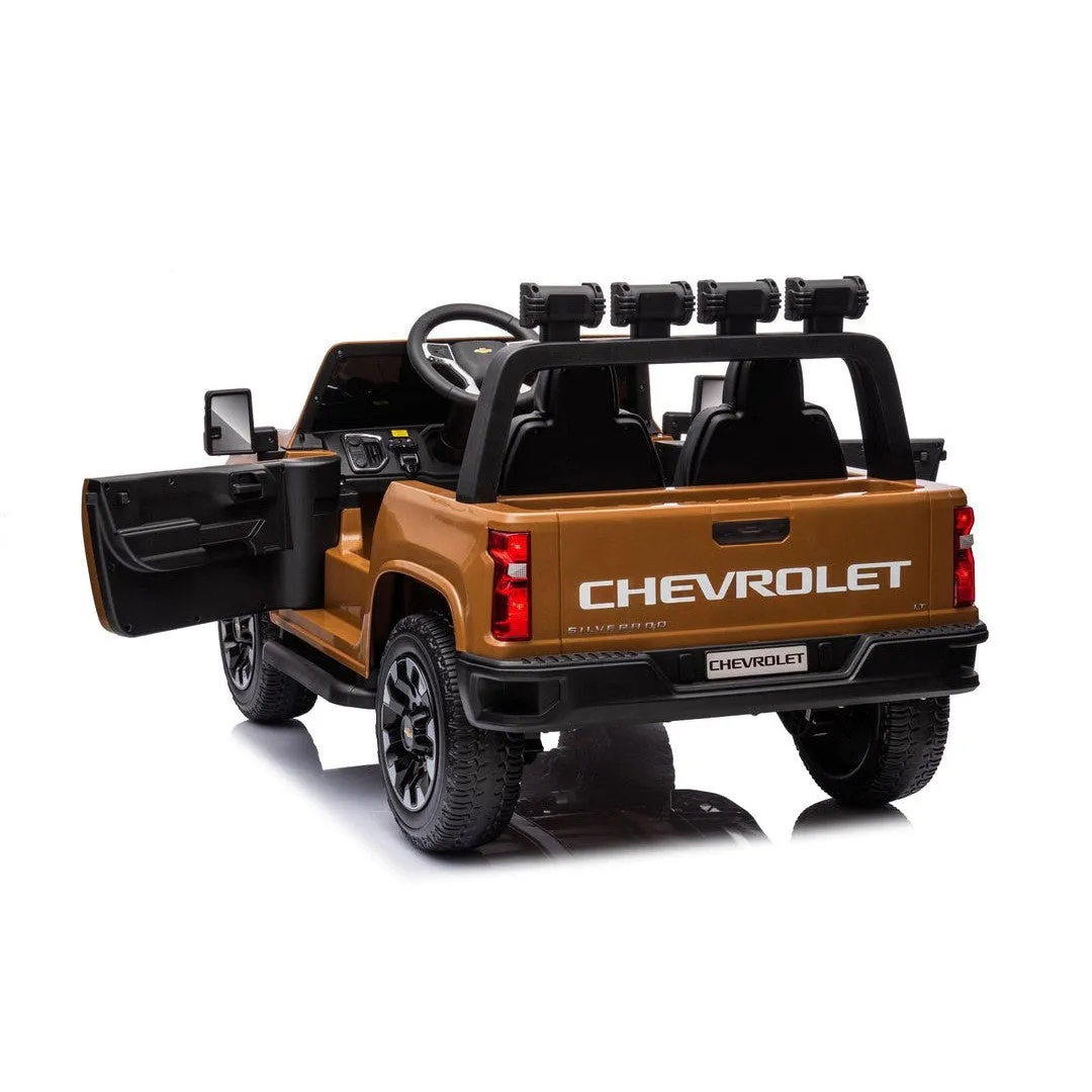 Freddo Toys Chevrolet Silverado 2 Seater Ride on Truck 24V 4x4