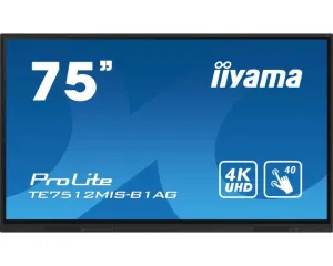 Iiyama Led-Display Prolite Te7512mis-B3ag - 190 Cm (75") - 3840 X 2160 4K