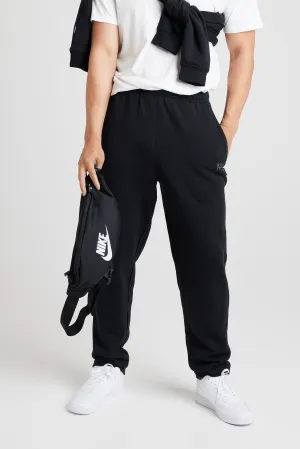 INSPORT MEN'S ASPEN BLACK TRACKPANTS (OPEN LEG)