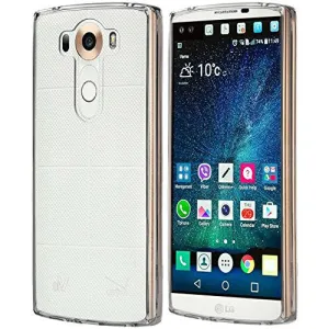 LG V10 Case, Slim Hybrid TPU [Shock Resistant] Armor Case Cover for LG V10 - Clear