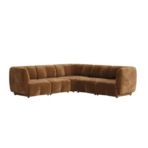 Plum Corner Sofa - City Auburn