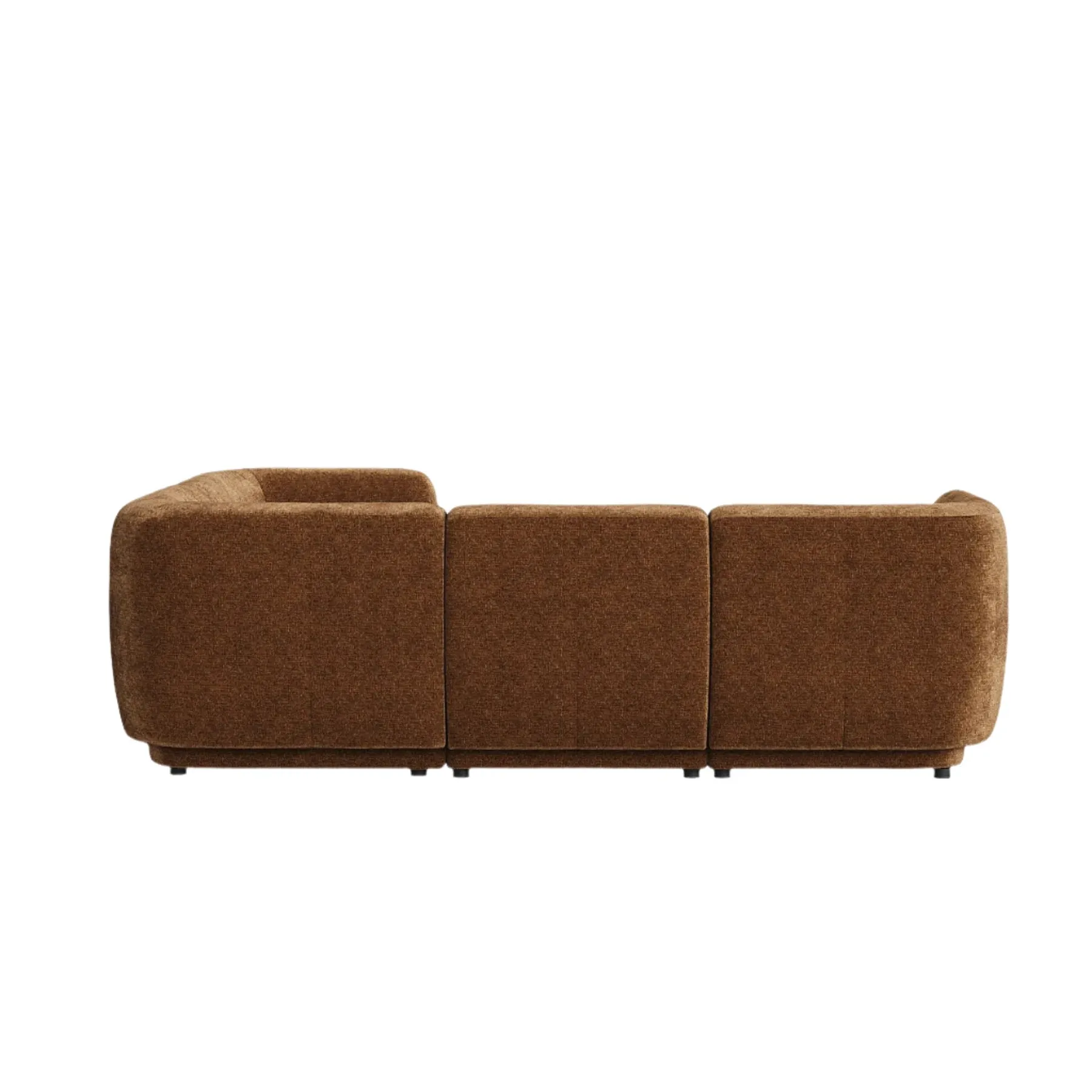 Plum RHF Chaise Sofa - City Auburn