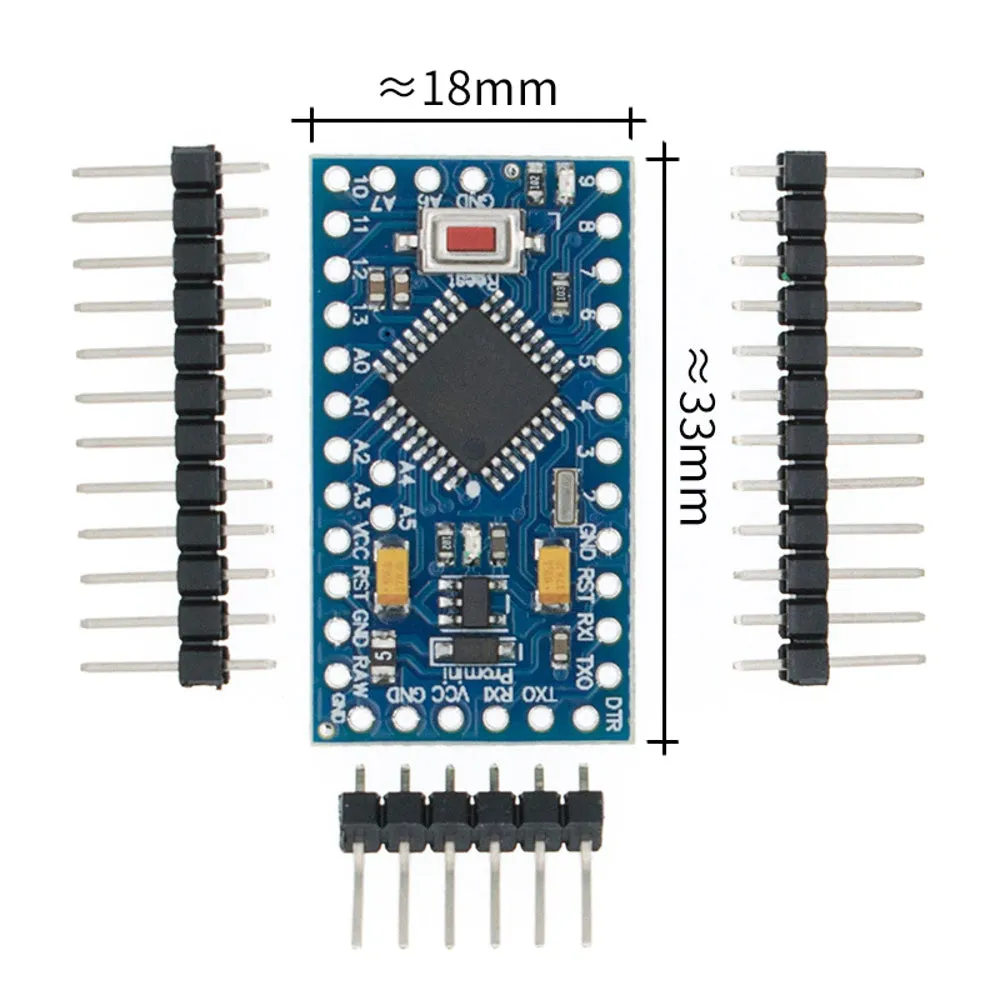 Pro Mini ATMEGA328P 3.3V/8MHz (Official Version)