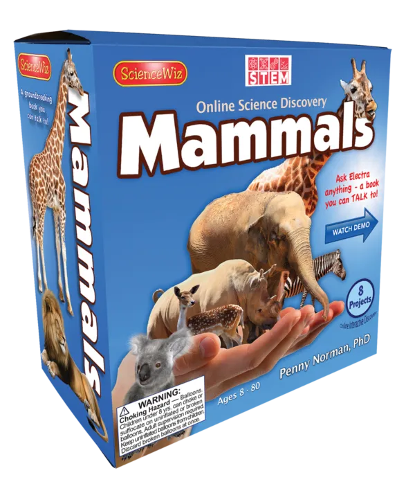 ScienceWiz Interactive Mammals Kit and Book