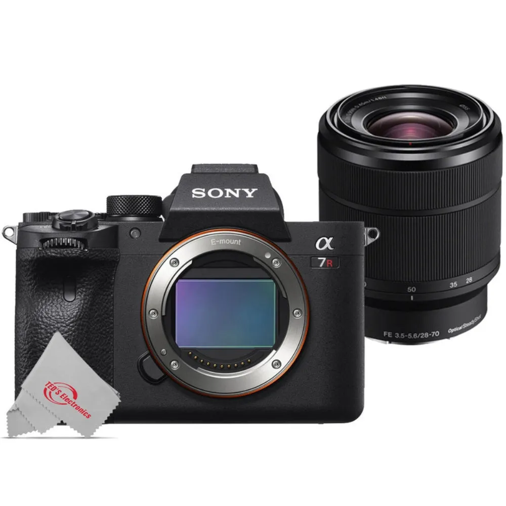 Sony Alpha a7R IV 61MP Full-Frame Mirrorless Digital Camera   Sony 28-70mm FE OSS Standard Zoom Lens