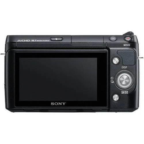 Sony Alpha NEX-F3 Mirrorless Digital Camera with 18-55mm Lens (Black)