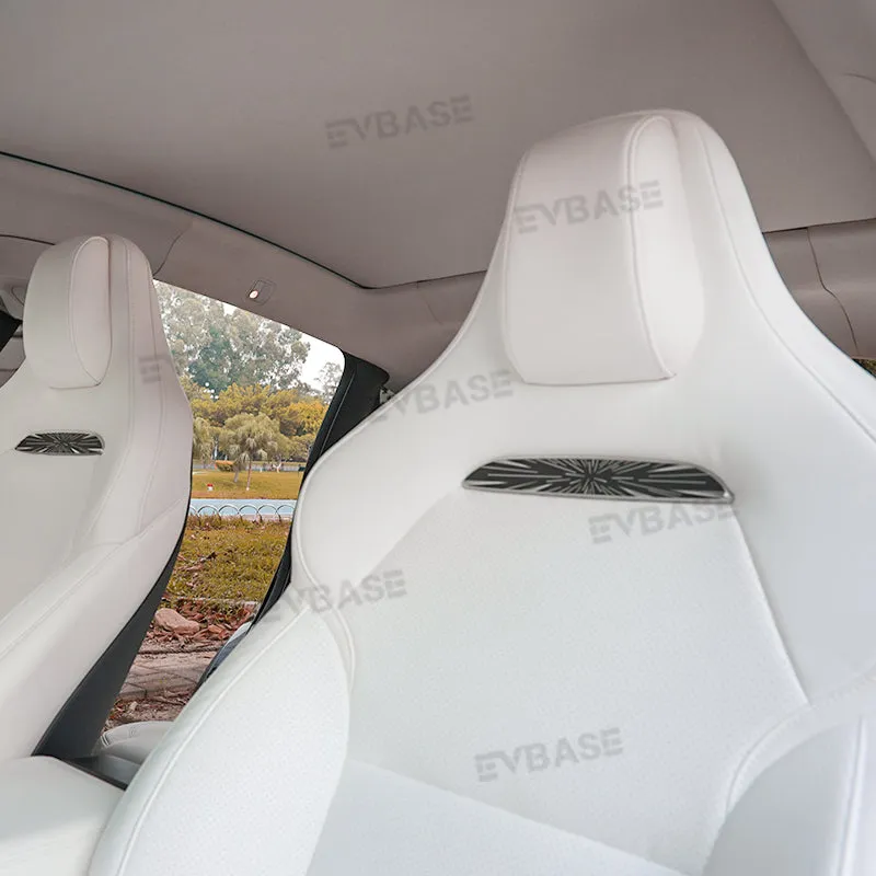 Tesla Model 3 Y Sport Seats Replacement Nappa Leather Inspired By Model 3 Highland Performance Seat