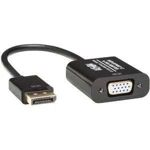 Tripp Lite by Eaton DisplayPort to VGA Active Adapter Video Converter , DP ver 1.2 (M/F), 6-in. (15.24 cm), 50 pack