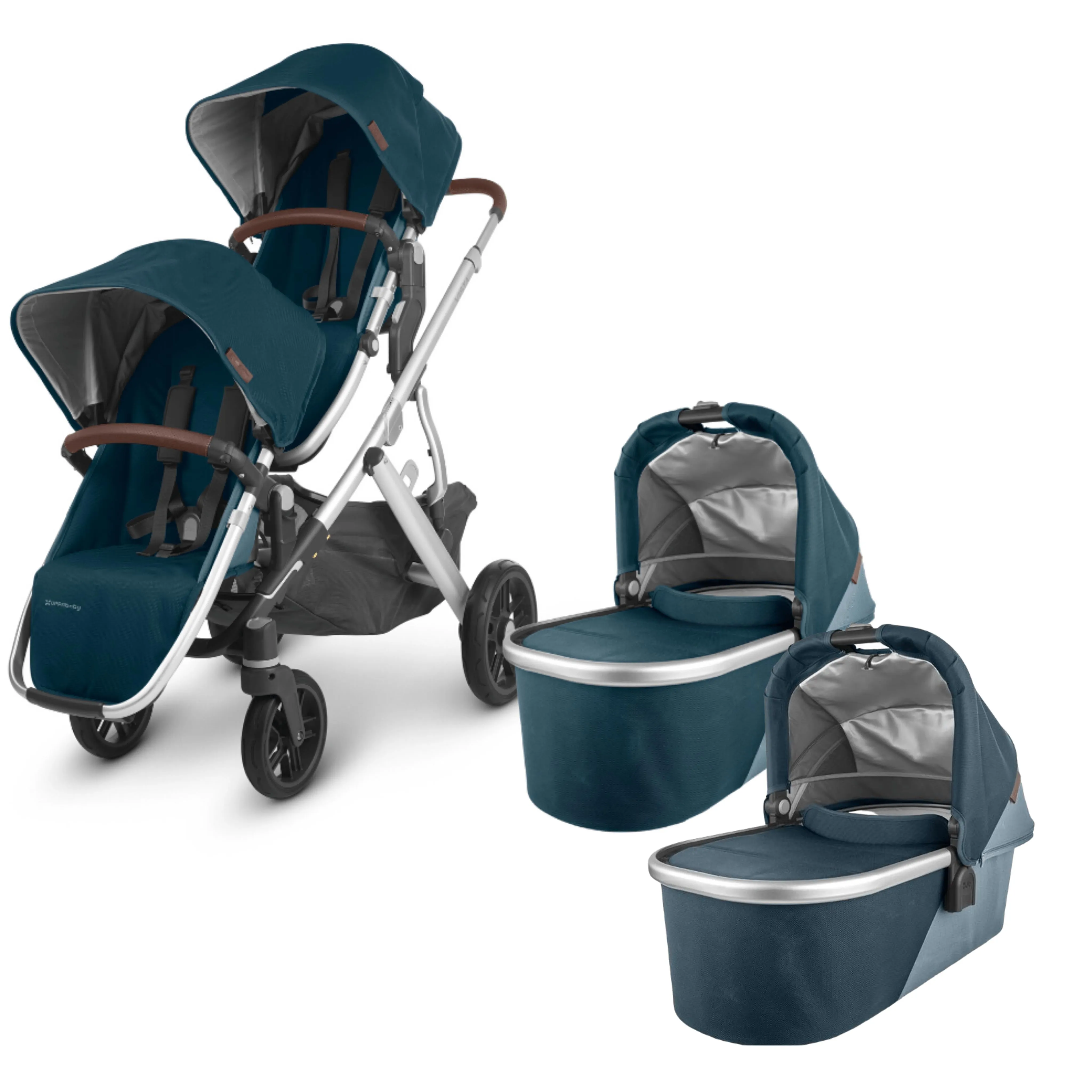 UppaBaby, Vista V2 Twin Travel Bundle w/ Mesa