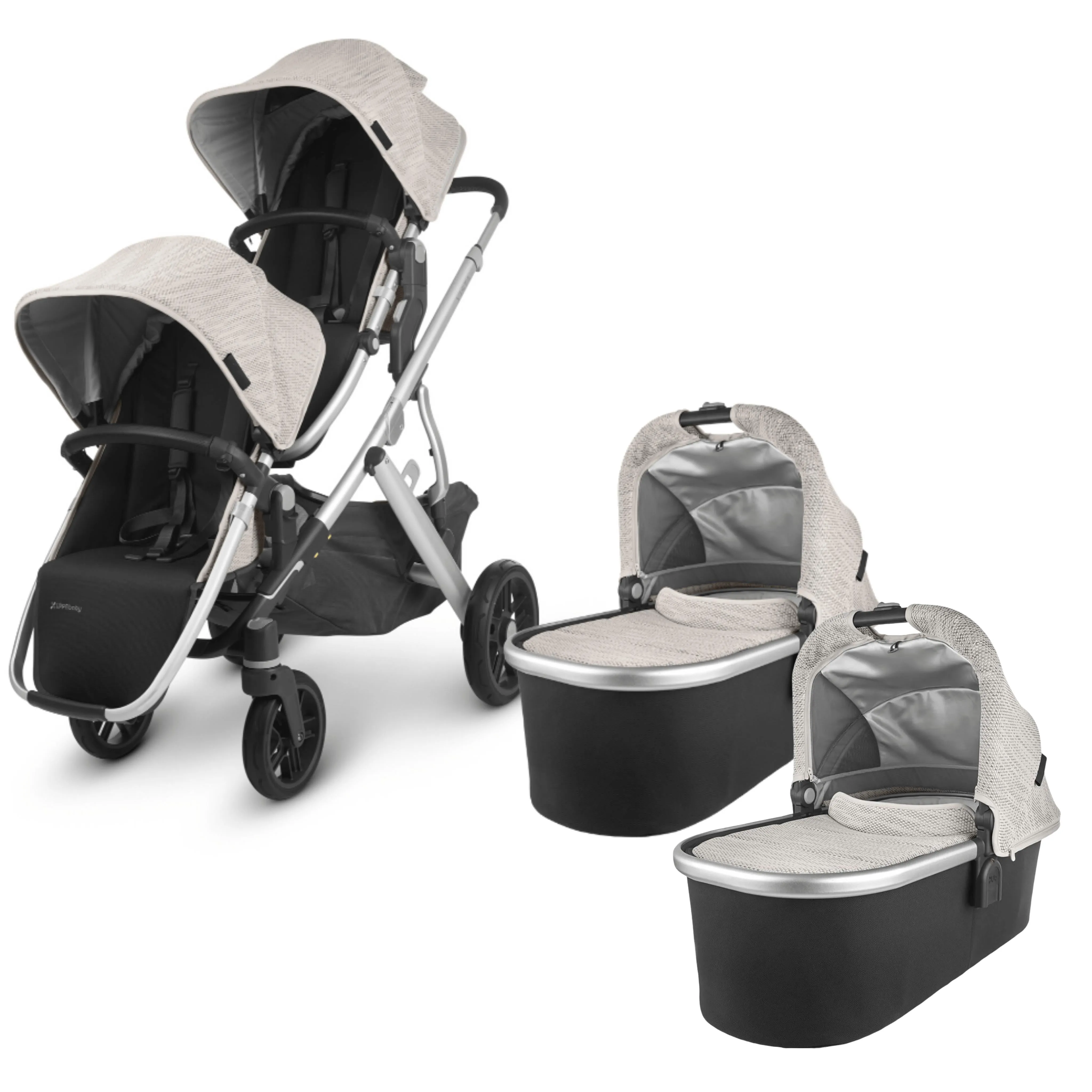 UppaBaby, Vista V2 Twin Travel Bundle w/ Mesa