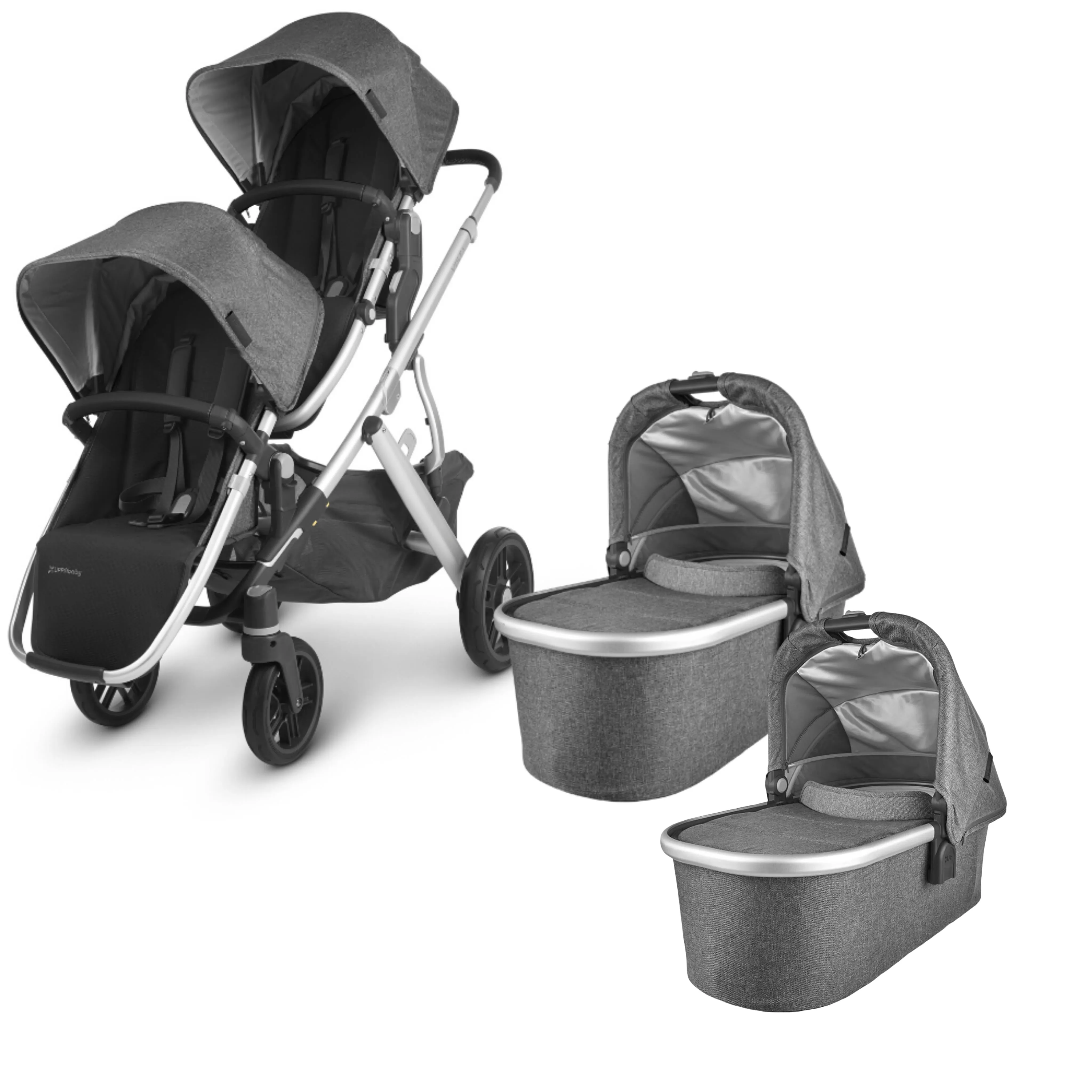 UppaBaby, Vista V2 Twin Travel Bundle w/ Mesa