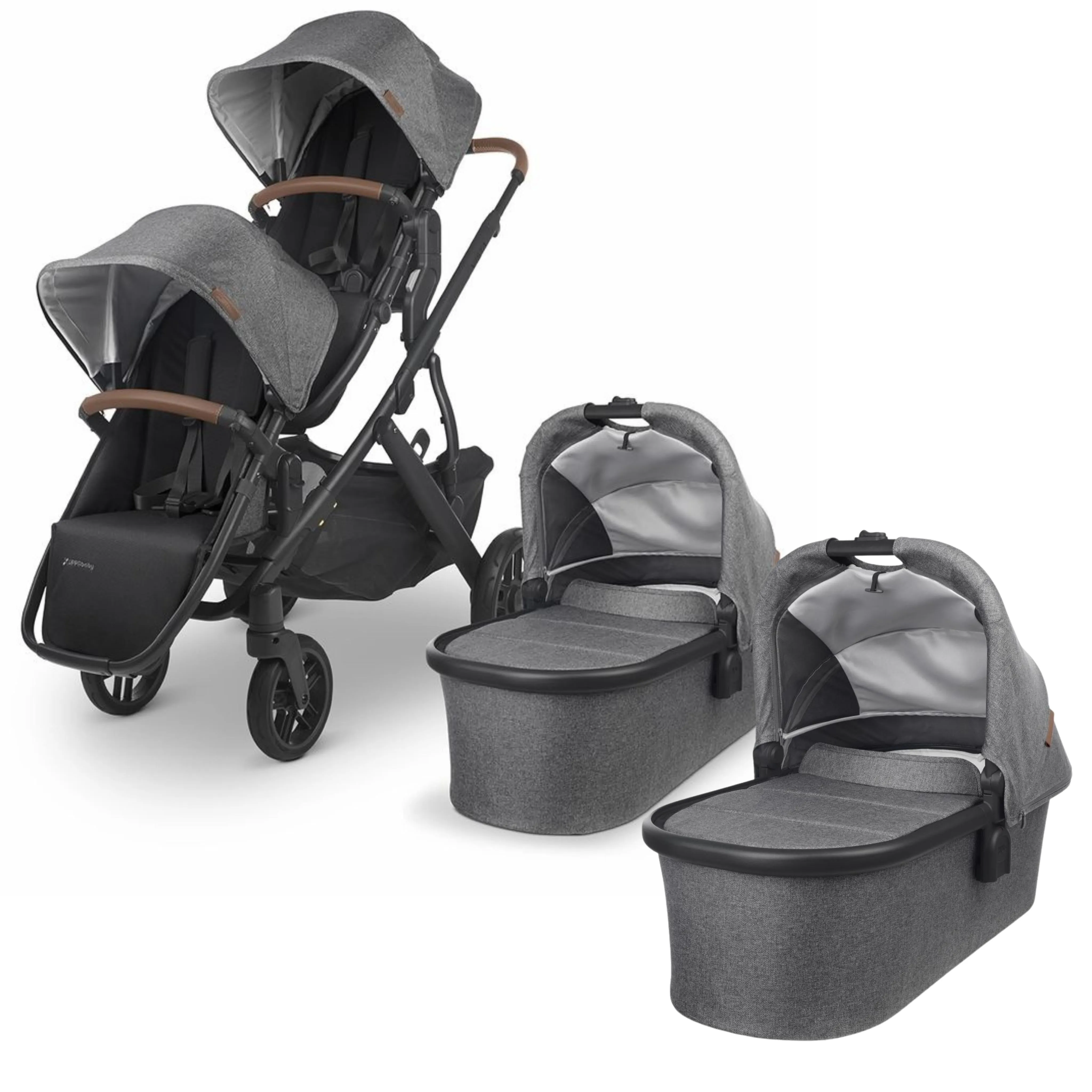 UppaBaby, Vista V2 Twin Travel Bundle w/ Mesa