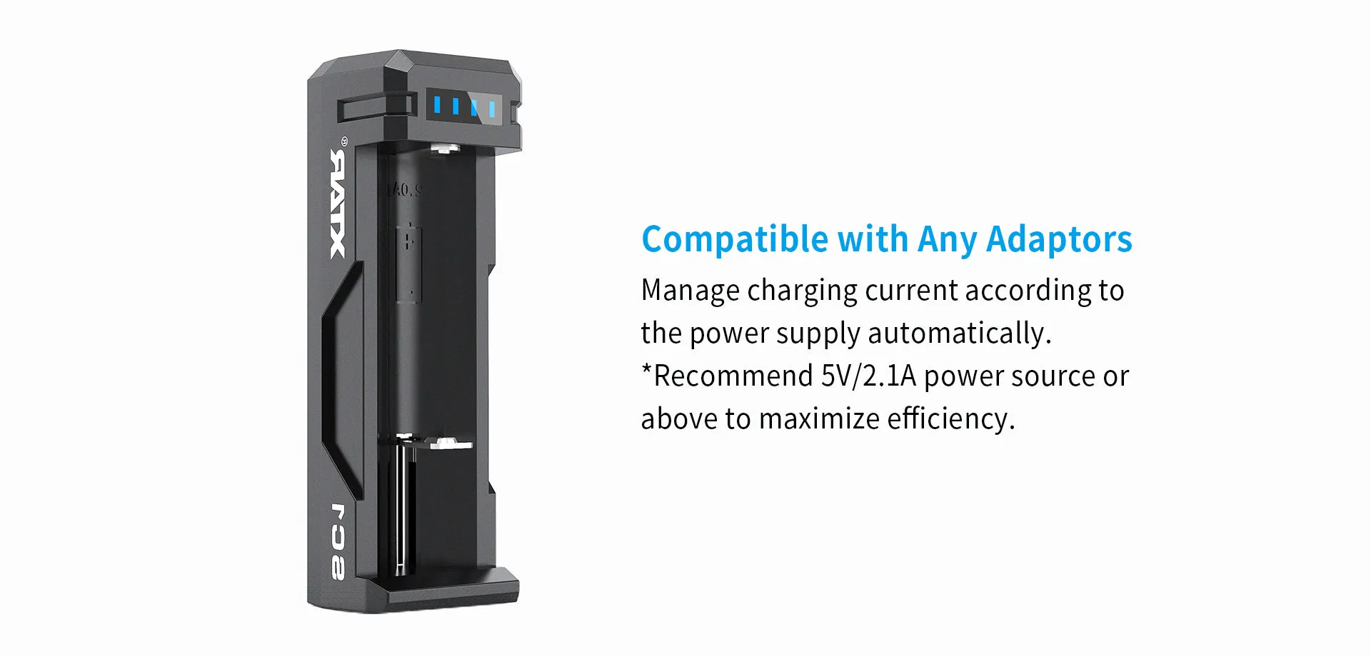 XTAR SC1 2A Fast Lithium-Ion Battery Charger