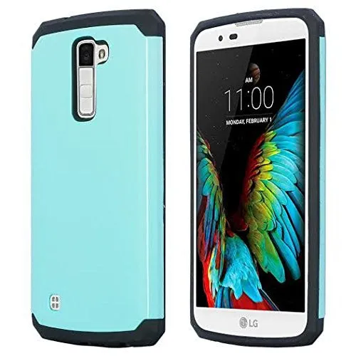 ZTE Grand X Max 2 Case | ZTE Imperial Max/Max Duo Slim Hybrid Dual Layer [Shock Resistant] Armor Case Cover for ZTE Grand X Max 2/Imperial Max/Max Duo LTE - Teal